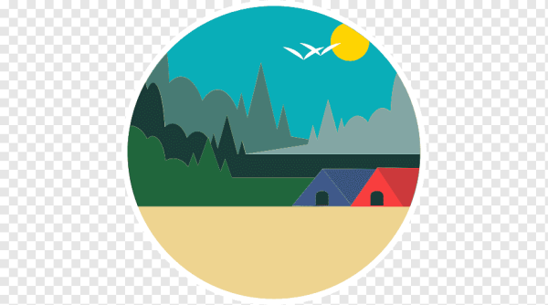 Пейзажный логотип