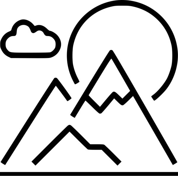 Пиктограмма гор