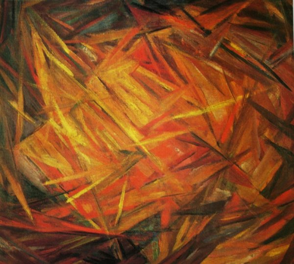 Михаил Ларионов Лучистый пейзаж