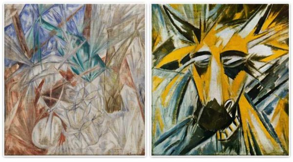 Михаил Ларионов стекло 1912