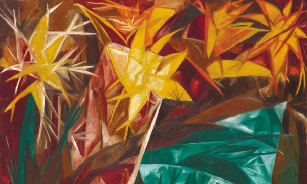 Наталья Гончарова картины Лучизм