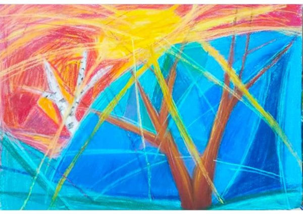 Ларионов Лучизм картины