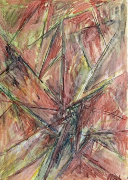 Ларионов Лучизм картины