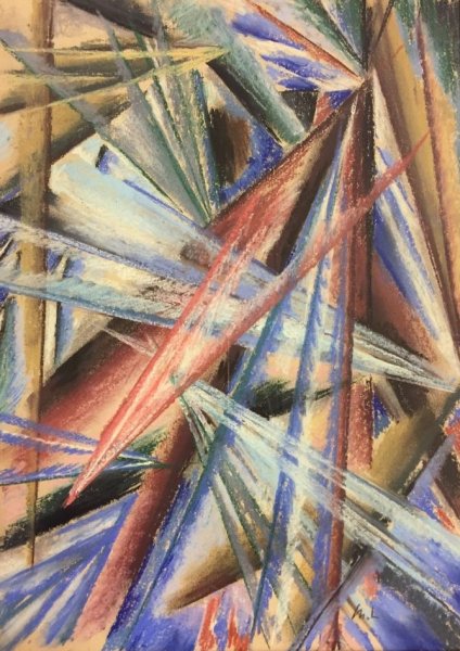 Ларионов Лучизм картины