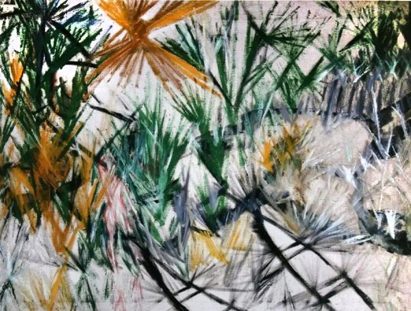 Михаил Ларионов Лучистый пейзаж