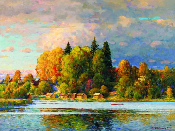 Художник шевелёв Александр осень