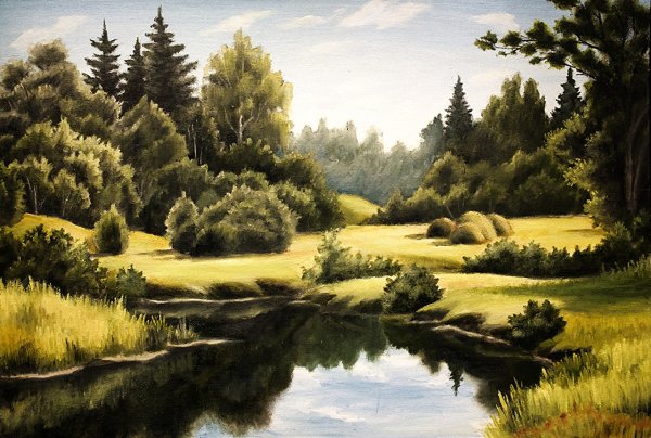 Картина природа