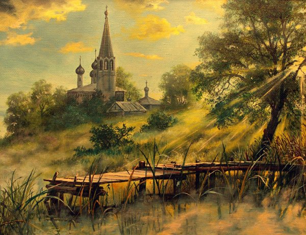 Пейзажи. Художник Виктор Андреев