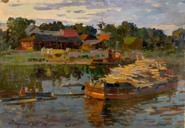 Михаил Абакумов художник. Этюды