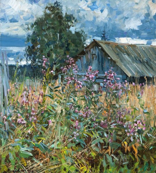 Михаил Абакумов живопись лето