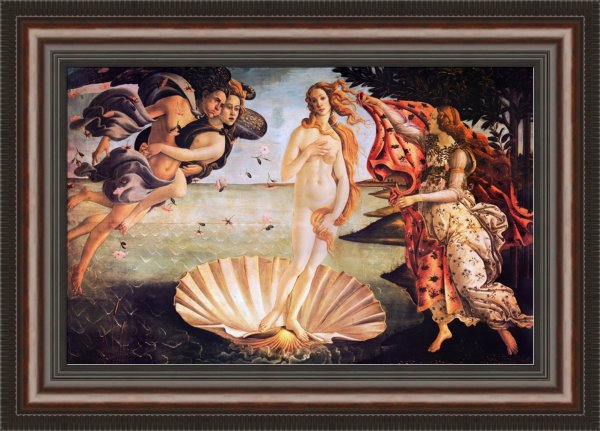 Сандро Боттичелли рождение Венеры 1485