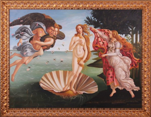 Рождение Афродиты Боттичелли
