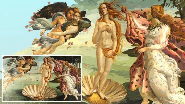 Боттичелли рождение Венеры