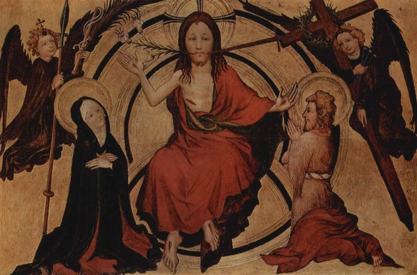 Иоанн Креститель Готическая живопись