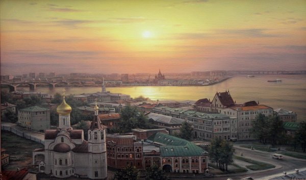 Картины Нижнего Новгорода Сычев