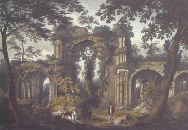 Карл Блехен Готика