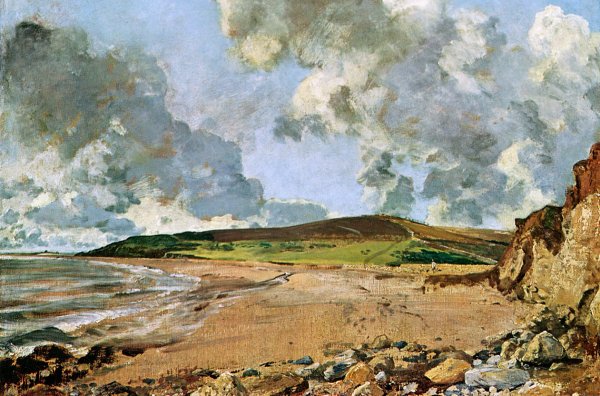 Джон Констебл – «вид на собор Солсбери с Луга», 1831