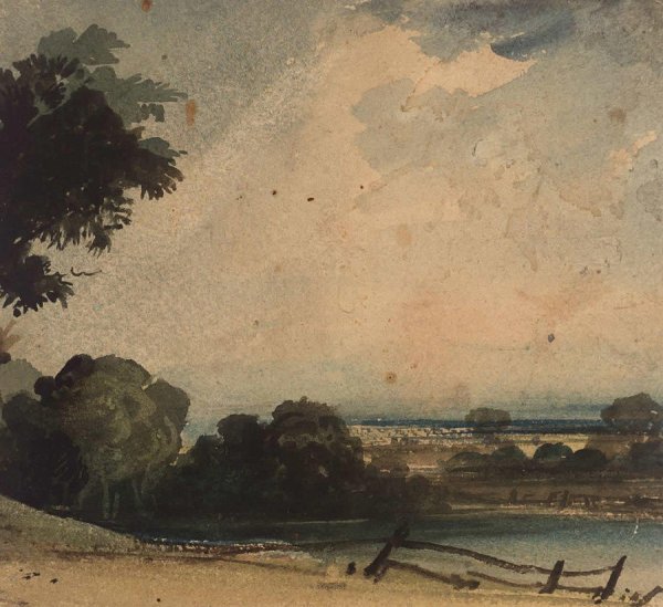 Акварели Джон Джон Констебл (1776-1837).