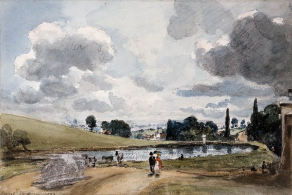 Акварели Джон Джон Констебл (1776-1837).