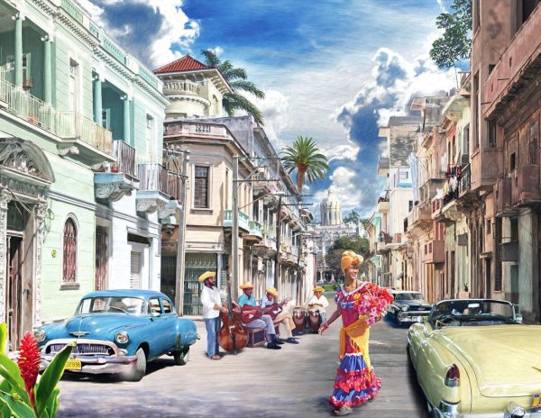 Кубинские картины Гавана