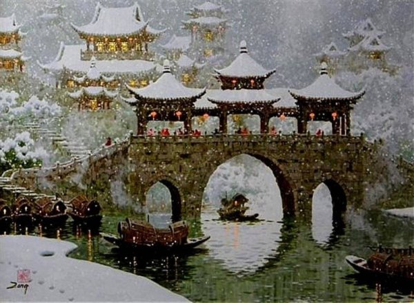 Китайский художник Xiang Ming Zeng