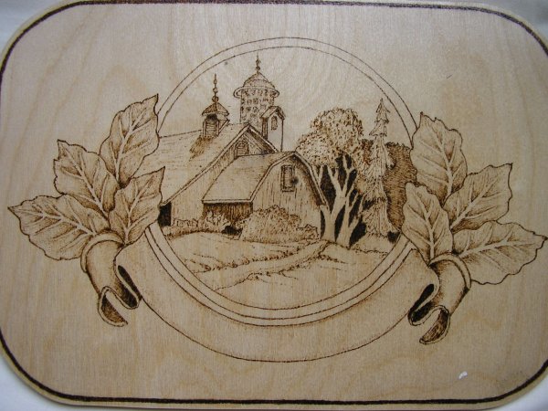 Картины для выжигания по дереву