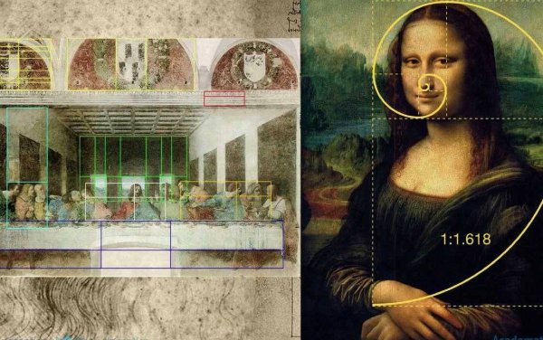 Золотое сечение в живописи