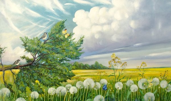 Картины пейзажи Ксенев Григорий