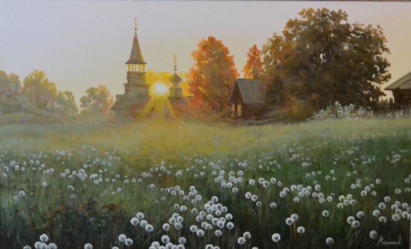 Живопись пейзажи а. Мельникова