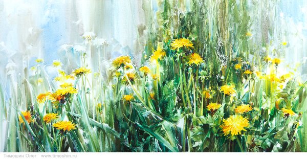 Олег Тимошин художник ирисы