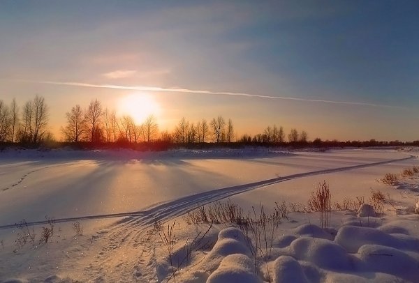 Красивые пейзажи Томска