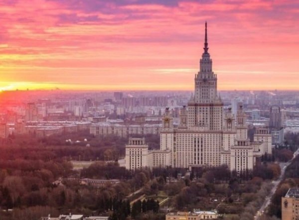 Панорама Москва МГУ