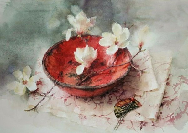 Lou Dahua китайская живопись