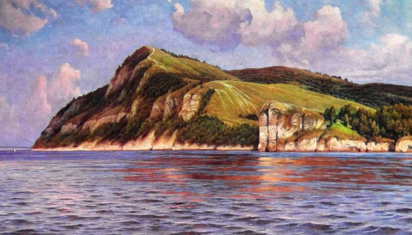 Пейзажи Крымского побережья акварелью