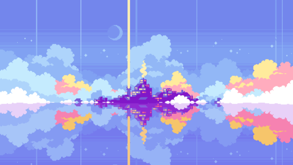 Пиксельные пейзажи