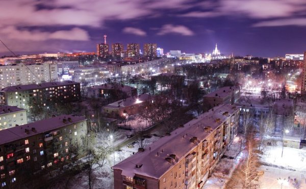 Ночной Ижевск Пушкинская