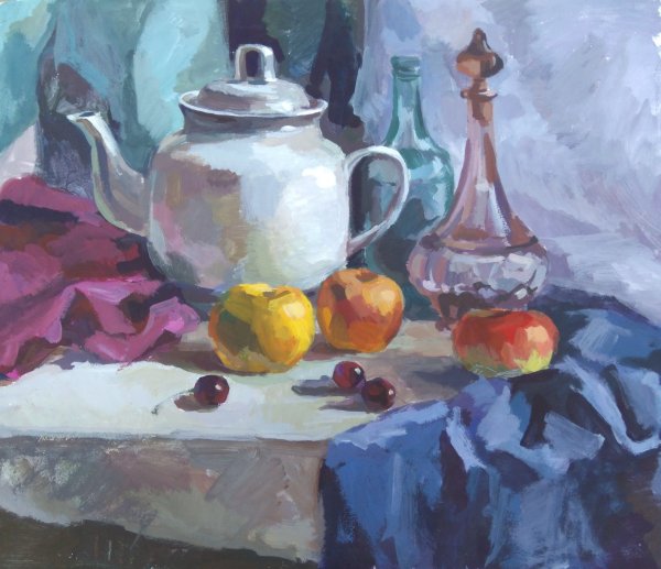 Карпенко Мирослава натюрморт темпера