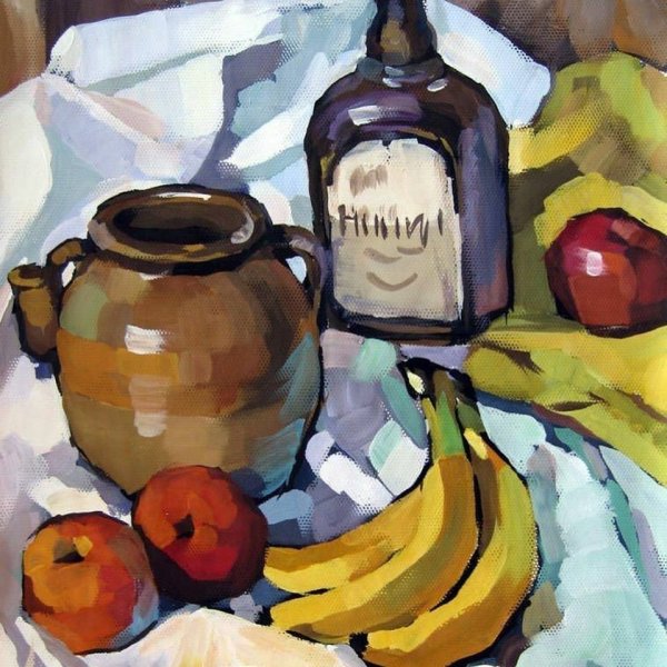 Натюрморт гуашью