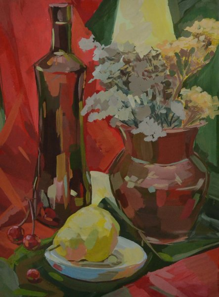 Академическая живопись гуашь