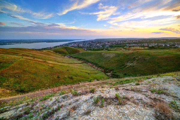 Вольск Волга горы