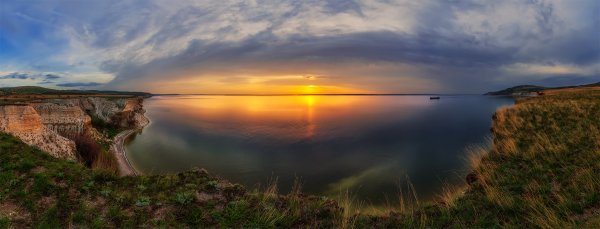 Река Волга Саратовская область