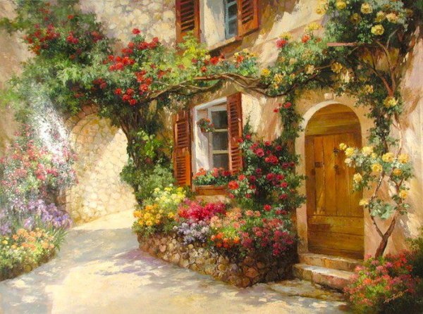 Итальянская улочка, Борелли Гвидо