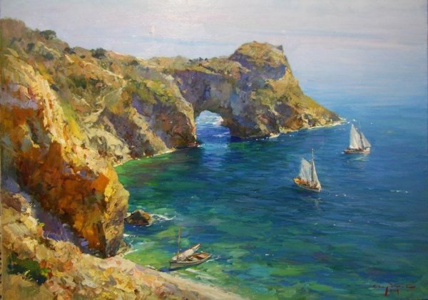 Сергей Свиридов крымские пейзажи