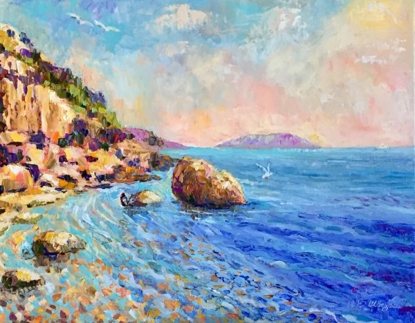 Художник Сергей Свиридов. Крымские пейзажи