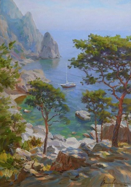 Сергей Свиридов крымские пейзажи