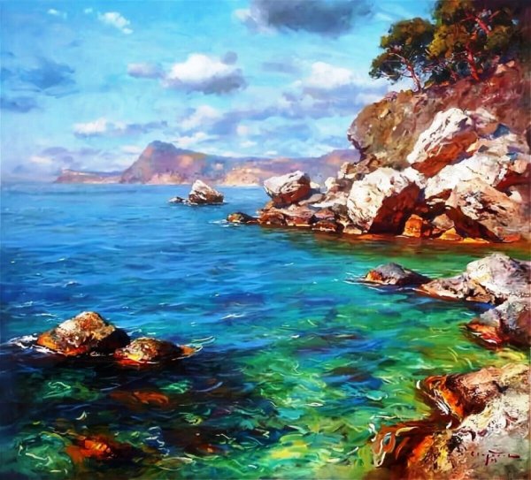 Сергей Свиридов крымские пейзажи