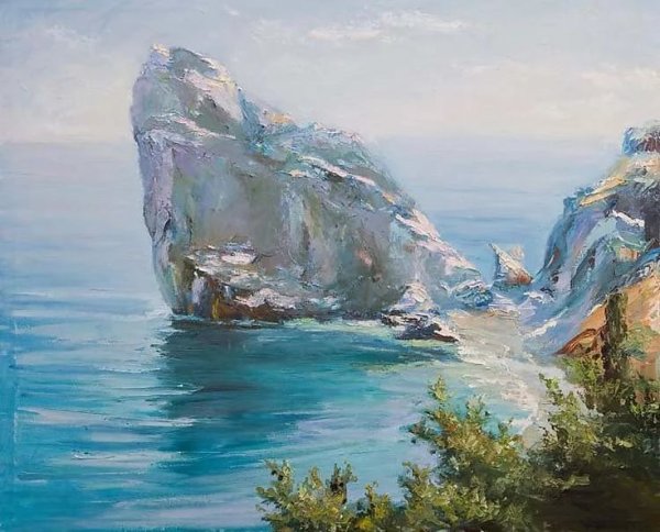 Крымский художник Сергей Свиридов