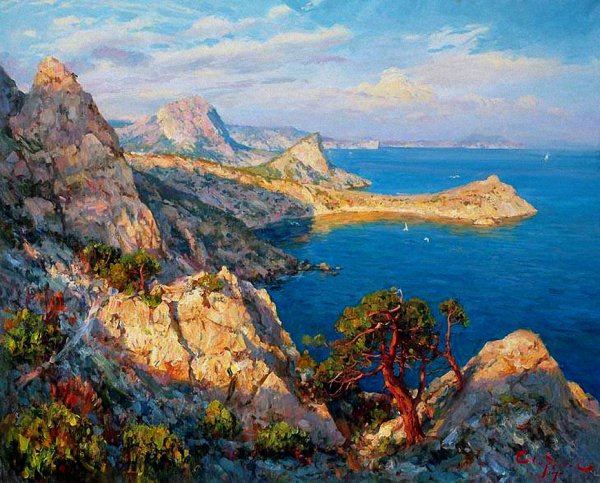 Крымский пейзаж Импрессионисты