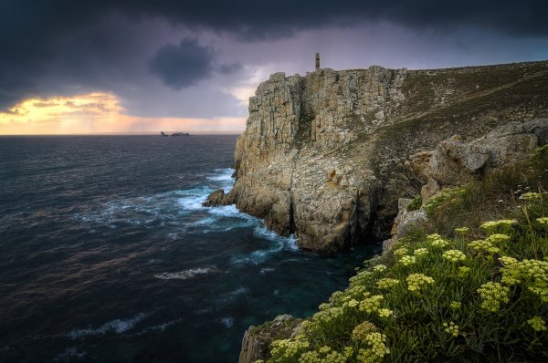 Франция Утес Этрета