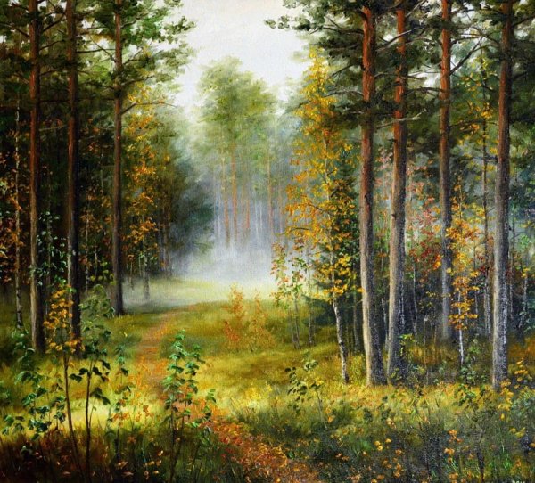 Художник Сергей Курицын пейзажи